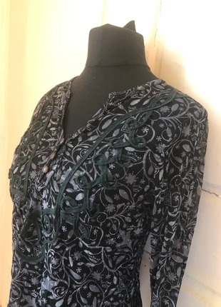 Chemise transparente bohème, merk: Mexx, staat: Heel goed, maat: M / 38 / 10, € 9,00, € 10,15 inclusief Kopersbescherming