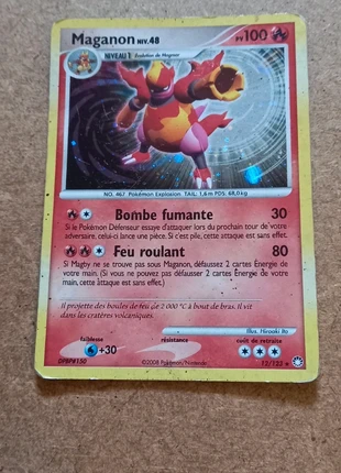 Carte maganon holo 12/123, marke: Pokémon, zustand: Zufriedenstellend, 3,00 €, 3,85 € inklusive Vinted-Käuferschutz