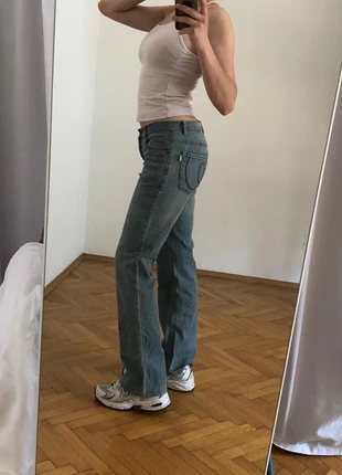 Vintage y2k straight leg midrise blue denim jeans bootcut, marke: John F. Gee, zustand: Gut, größe: S / 36 / 8, 26,00 €, 28,00 € inklusive Vinted-Käuferschutz