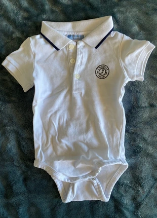 Jacadi 6m / 67cm white polo onesie, marke: Jacadi, zustand: Sehr gut, größe: 6-9 Monate / 68, 3,00 €, 3,85 € inklusive Vinted-Käuferschutz