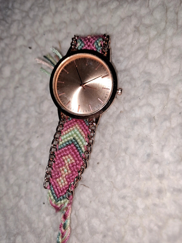 Correa de reloj en crochet 