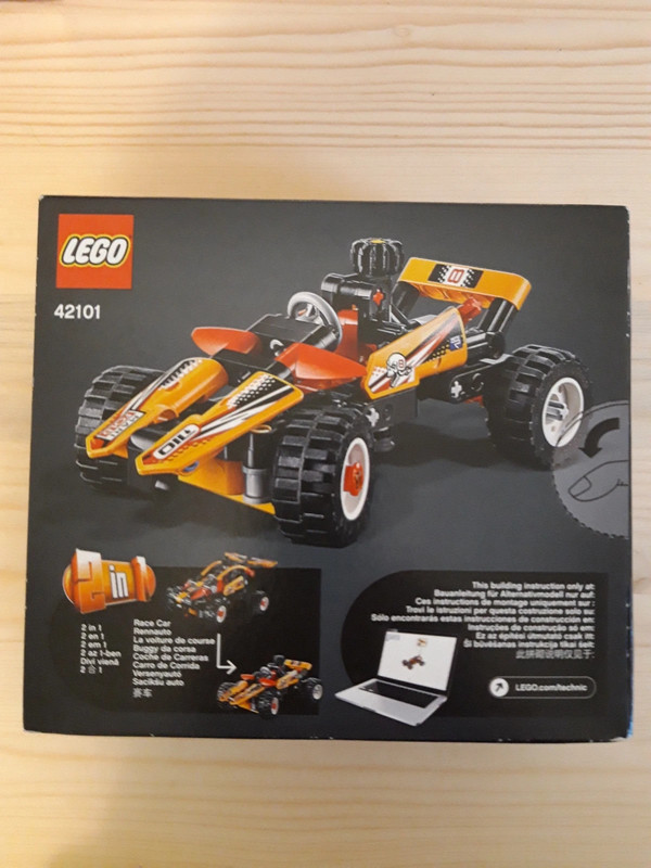 Lego technic 42101 race car instructions sale