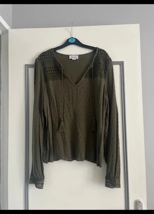 Chemise kaki, brand: Cotton Club, condition: New without tags, size: L / 40 / 12, €5.00, €5.95 includes Buyer Protection
