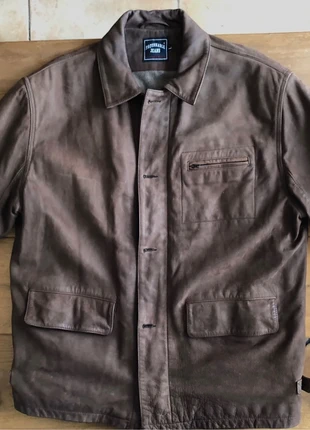 Veste Façonnable hiver cuir nubuck , brand: Façonnable, condition: Good, size: L, €40.00, €42.70 includes Buyer Protection