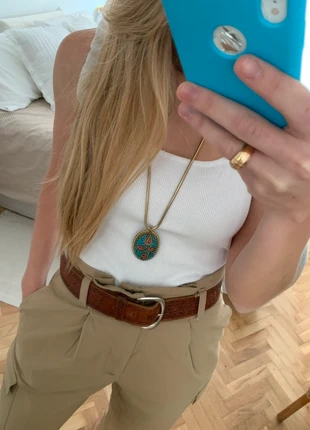 Collar Artesanal de Ibiza con Colgante Mosaico, marque: Local, état: Neuf sans étiquette, 15,00 €, 16,45 € Protection acheteurs incluse