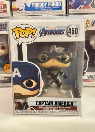 💥 Funko Pop! Marvel Avengers – Captain America #450 💥, marca: Funko Pop, estado: Novo sem etiquetas, tamanho: Prematuro, até 44 cm, €11.00, €12.25 inclui Proteção do Comprador