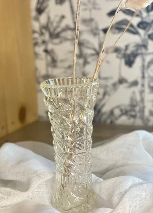 Vase vintage en verre travaillé , merk: Vintage, staat: Heel goed, € 16,00, € 17,50 inclusief Kopersbescherming Pro