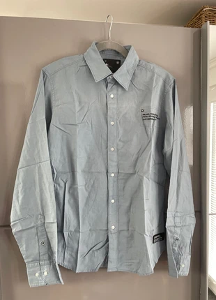 G-Star men’s long sleeve blue shirt, brand: G-Star, condition: New without tags, size: M, £10.00, £11.20 includes Buyer Protection