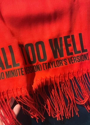 All Too Well Taylor Swift Inspired Scarf, brand: swiftie custom, condition: New without tags, £10.00, £11.20 includes Buyer Protection