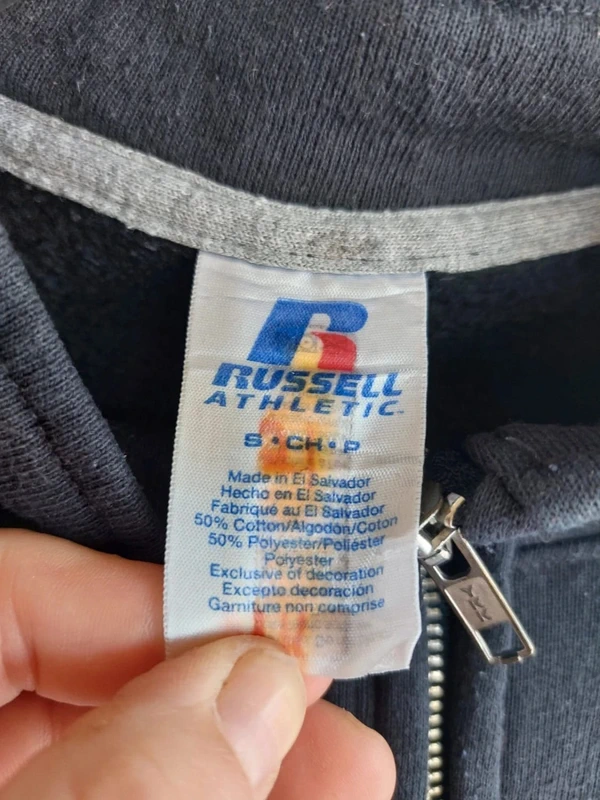 Sweat zippé avec poche Taille S Russell Athlétic - photo numéro 5
