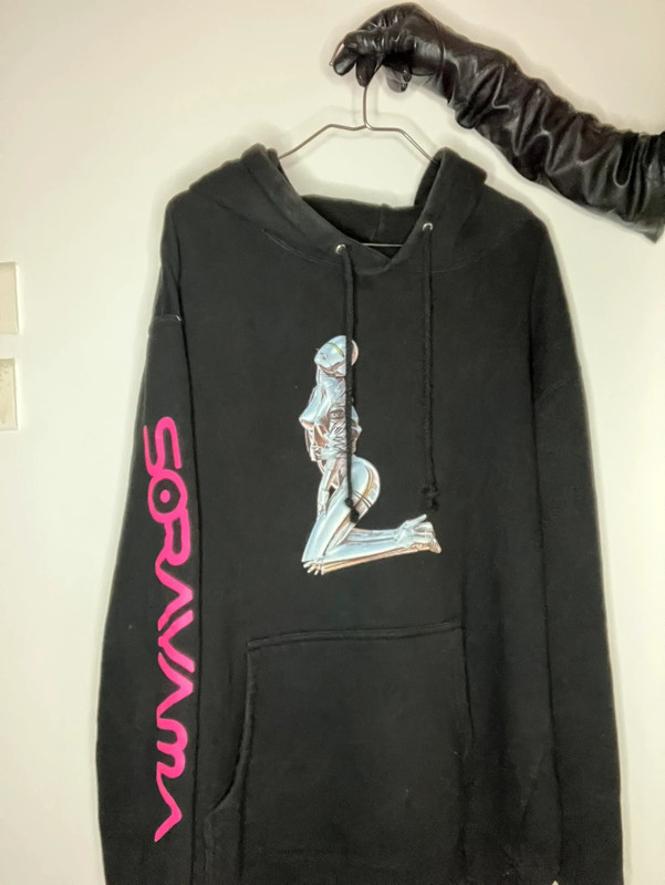 Huf x sale sorayama hoodie