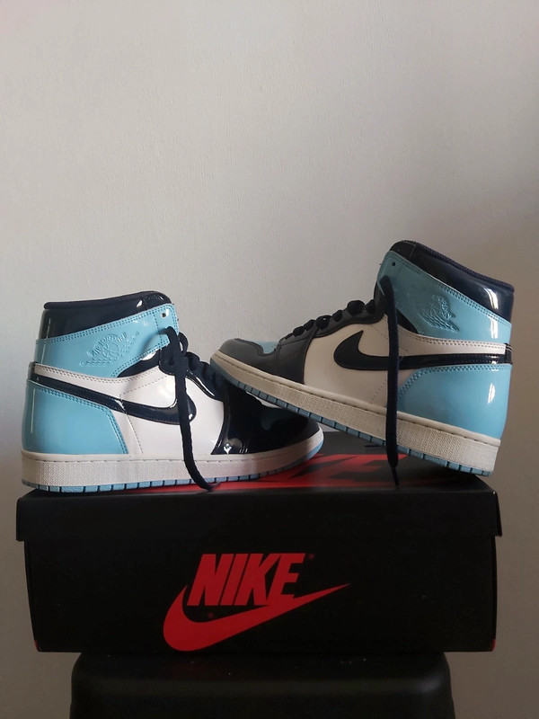 Nike Air Jordan 1 High UNC Patent (W) EU42,5 | Vinted