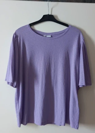 Lila shirt maat 48/50 curvy, merk: Bodyflirt, staat: Heel goed, maat: 4XL / 48 / 20, € 5,00, € 5,95 inclusief Kopersbescherming