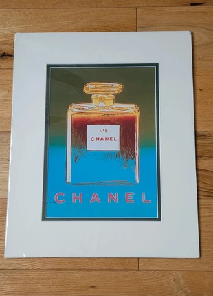 Andy Warhol Chanel perfume bottle print, condition: Like new, £8.00, £9.10 includes Buyer Protection