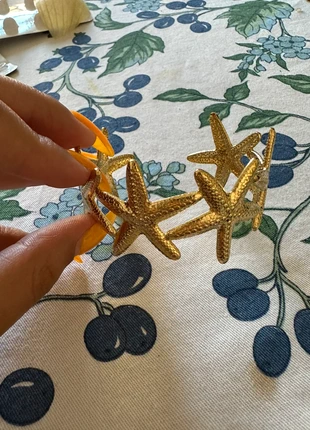 Bracelet manchette étoile de mer acier inoxydable, brand: passionsdesiles, condition: Very good, €9.00, €10.15 includes Buyer Protection Pro