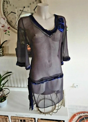 Transparant kleedje van merk Didi, maat medium, merk: Didi, staat: Heel goed, maat: M / 38 / 10, € 19,00, € 20,65 inclusief Kopersbescherming