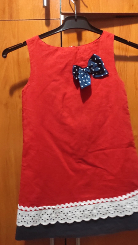 Vestido arreglado Miranda talla 8 años 2