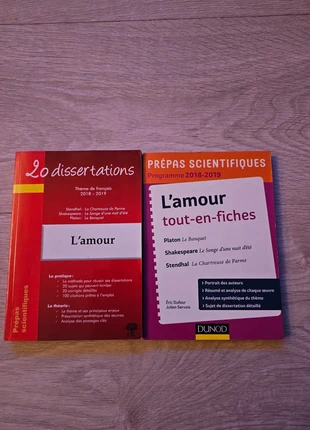 Livres scolaires amour dissertation, marca: Dunod, estado: Muy bueno, 1,50 €, 2,28 € Protección al comprador incluida