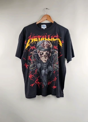 90s Metallica Pushead Bootleg M 21.5" 27", brand: Metallica, condition: Very good, size: M, €175.00, €184.45 includes Buyer Protection Pro