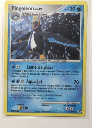 Carte Pokémon : Pingoleon, merk: Pokémon, staat: Heel goed, € 5,00, € 5,95 inclusief Kopersbescherming