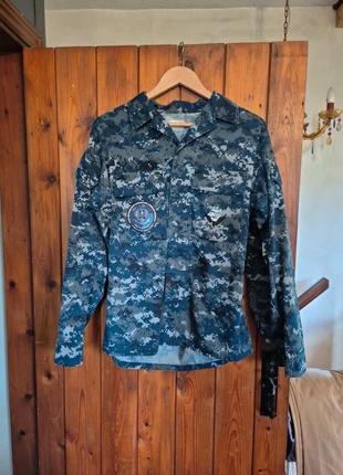 U.S Navy Georgia Army military uniform camouflage shirt, brand: usn, condition: Very good, size: M, £9.50, £10.68 includes Buyer Protection