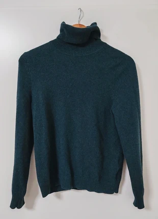 Pull à col roulé vert 100% cachemire, marke: Eric Bompard, zustand: Sehr gut, größe: M / 38 / 10, 85,00 €, 89,45 € inklusive Vinted-Käuferschutz
