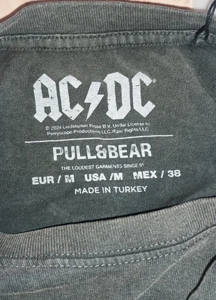 AC/DC t-shirt pull&bear collection, punk rock t shirt, marque: AC/DC, état: Neuf avec étiquette, taille: M, 8,00 €, 9,10 € Protection acheteurs incluse