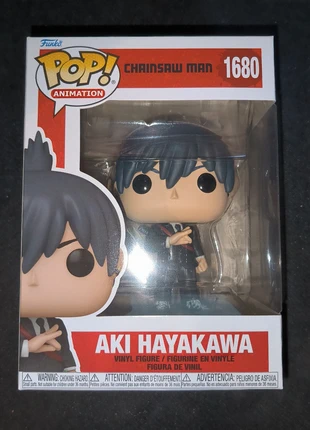 Funko Pop - Aki Hayakawa N°1680 - Chainsaw Man, merk: Funko, staat: Heel goed, maat: Universeel, € 16,00, € 17,50 inclusief Kopersbescherming Pro