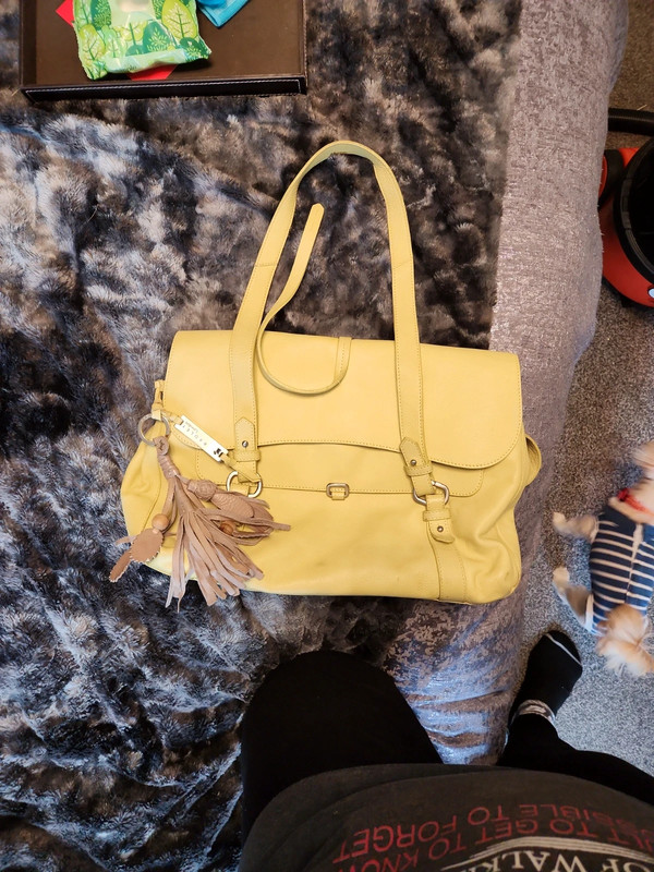 radley bag yellow