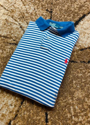 Chemise Rayée - Ralph Lauren - Taille M / Bleu et Blanc / Très bon État / Logo Brodé Premium, merk: Ralph Lauren, staat: Heel goed, maat: M, € 14,99, € 16,44 inclusief Kopersbescherming