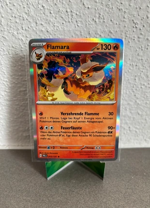 Pokémon Flamara (PRE 013) Prismatische Entwicklungen - Flareon, merk: Pokémon, staat: Nieuw zonder prijskaartje, € 1,00, € 1,75 inclusief Kopersbescherming