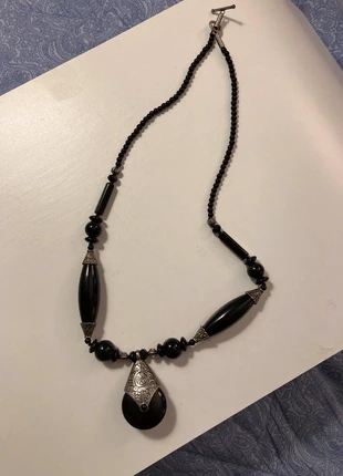 Collana di pietre nere, état: Neuf sans étiquette, 10,00 €, 11,20 € Protection acheteurs incluse