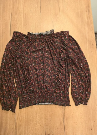 Blouse river island à volants fleuri - taille 44 - super état, marque: River Island, état: Très bon état, taille: XXL / 44 / 16, 5,00 €, 5,95 € Protection acheteurs incluse