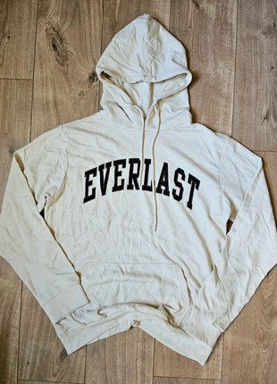 Sweat a capuche everlast brodé crème beige marron taille L, marca: Everlast, estado: Muito bom, tamanho: L, €19.90, €21.60 inclui Proteção do Comprador Pro