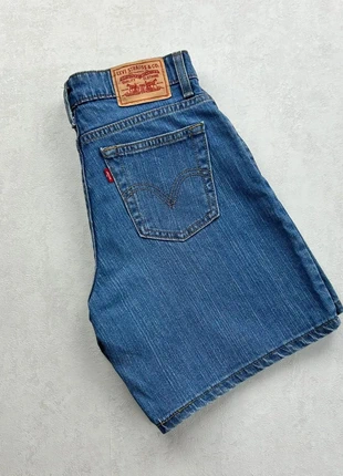 Short en Jean Homme Levi's 550 Relaxed Fit Bleu Classique – Made in Mexico Taille estimée 38**, merk: Levi's, staat: Heel goed, maat: M, € 15,00, € 16,45 inclusief Kopersbescherming Pro