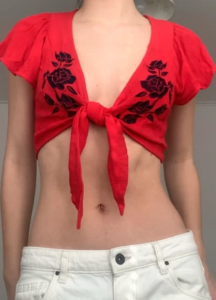 Wrap Top, marque: Love Tree, état: Très bon état, taille: S / 36 / 8, 5,00 €, 5,95 € Protection acheteurs incluse