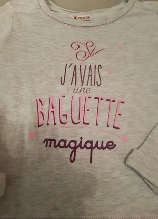 Pull gris rose, brand: U Essentiel, condition: Good, size: 5 years / 110 cm, €1.00, €1.75 includes Buyer Protection