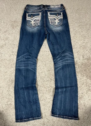 Rock Revival vintage Baggy/Flared Jeans Größe 31, brand: Rock Revival, condizioni: Ottime, taglia: M / IT 42 / EU 38, €55.00, €58.45 include la Protezione acquisti