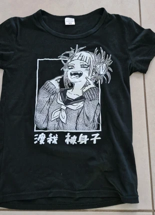 Tee-shirt noir, merk: Shein, staat: Heel goed, maat: XS, € 5,00, € 5,95 inclusief Kopersbescherming