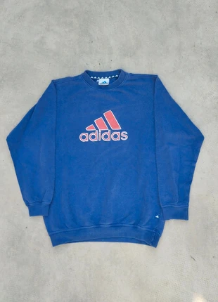 Vintage OG Adidas Spellout Velour Logo Hoodie/Crewneck/Sweatshirt unisex 90s, marque: adidas, état: Bon état, taille: M, 29,99 €, 32,19 € Protection acheteurs incluse