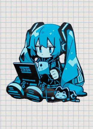 Hatsune miku pin, merk: vocaloid, staat: Nieuw zonder prijskaartje, € 11,50, € 12,78 inclusief Kopersbescherming