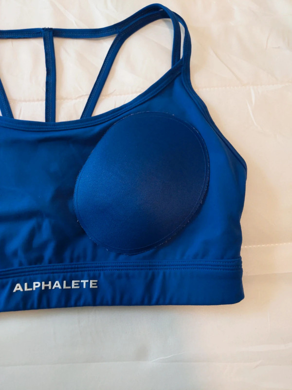 Alphalete Surface Tri sports bra - Sonic Blue 5