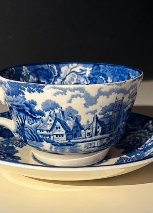 Vintage Enoch Woods “English Scenery” kop & schotel, marque: wood sons, état: Très bon état, 12,50 €, 13,83 € Protection acheteurs incluse