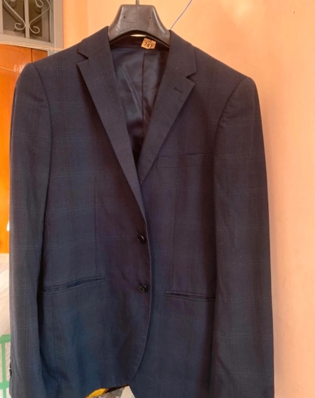 Blazer homme taille M vintage/ giacca uomo blu taglia M vintage oppure per donna oversize 1