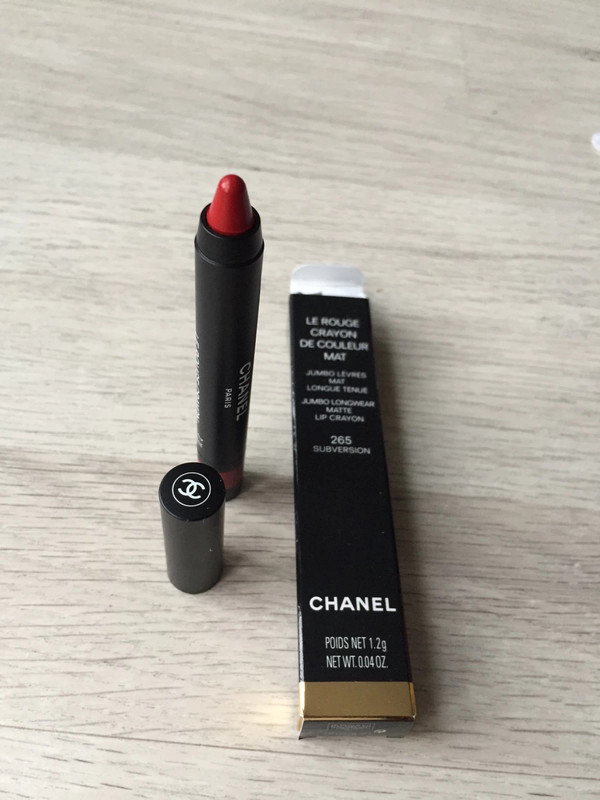 Chanel Le Rouge Crayon de Couleur Matte - 265 Subversion , 0.04 oz Lipstick