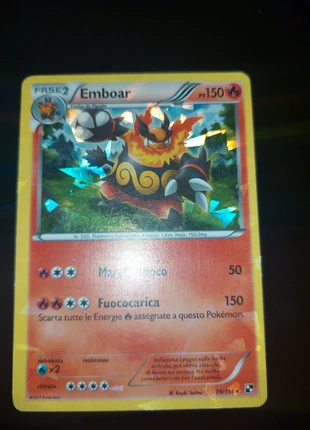 Emboar 19/114, marque: Pokémon, état: Très bon état, 1,25 €, 2,01 € Protection acheteurs incluse