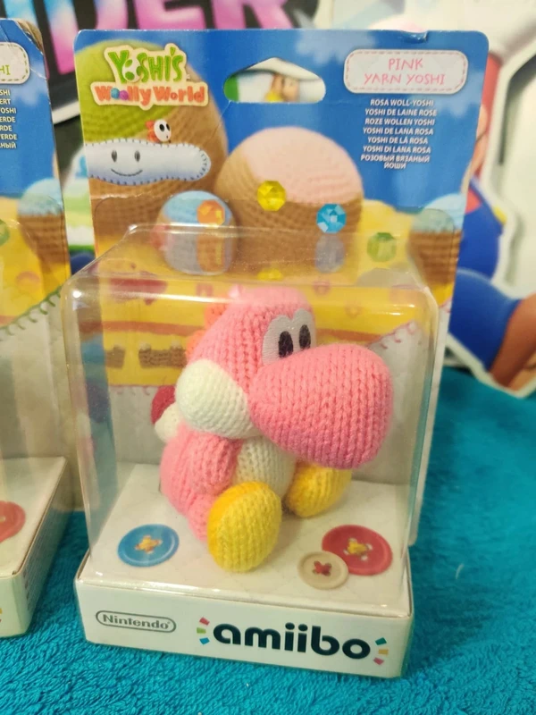 Nintendo Amiibo trilogie Yoshi laine - photo numéro 7