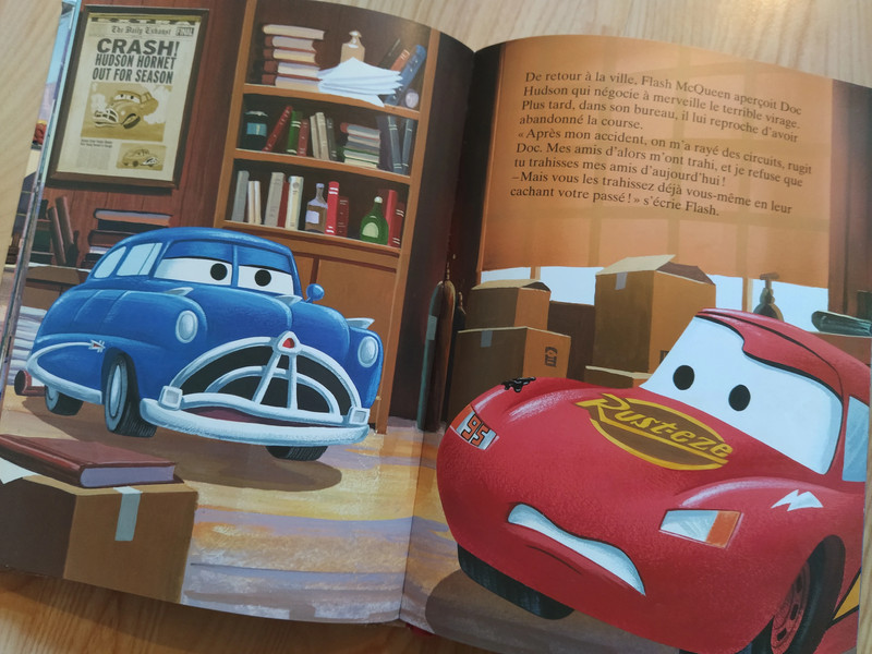 Cars : 12 livres de tes héros - Disney Pixar - Disney Hachette - Grand  format - Raconte-moi la Terre (Bron) BRON