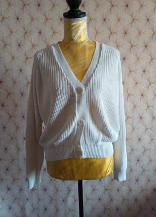 Gilet blanc, marca: Jennyfer, estado: Muy bueno, tamaño: S / 36 / 8, 5,59 €, 6,57 € Protección al comprador Pro incluida