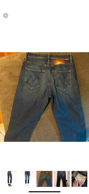 Mother denim tomcat jeans size 25 straight jeans | Vinted